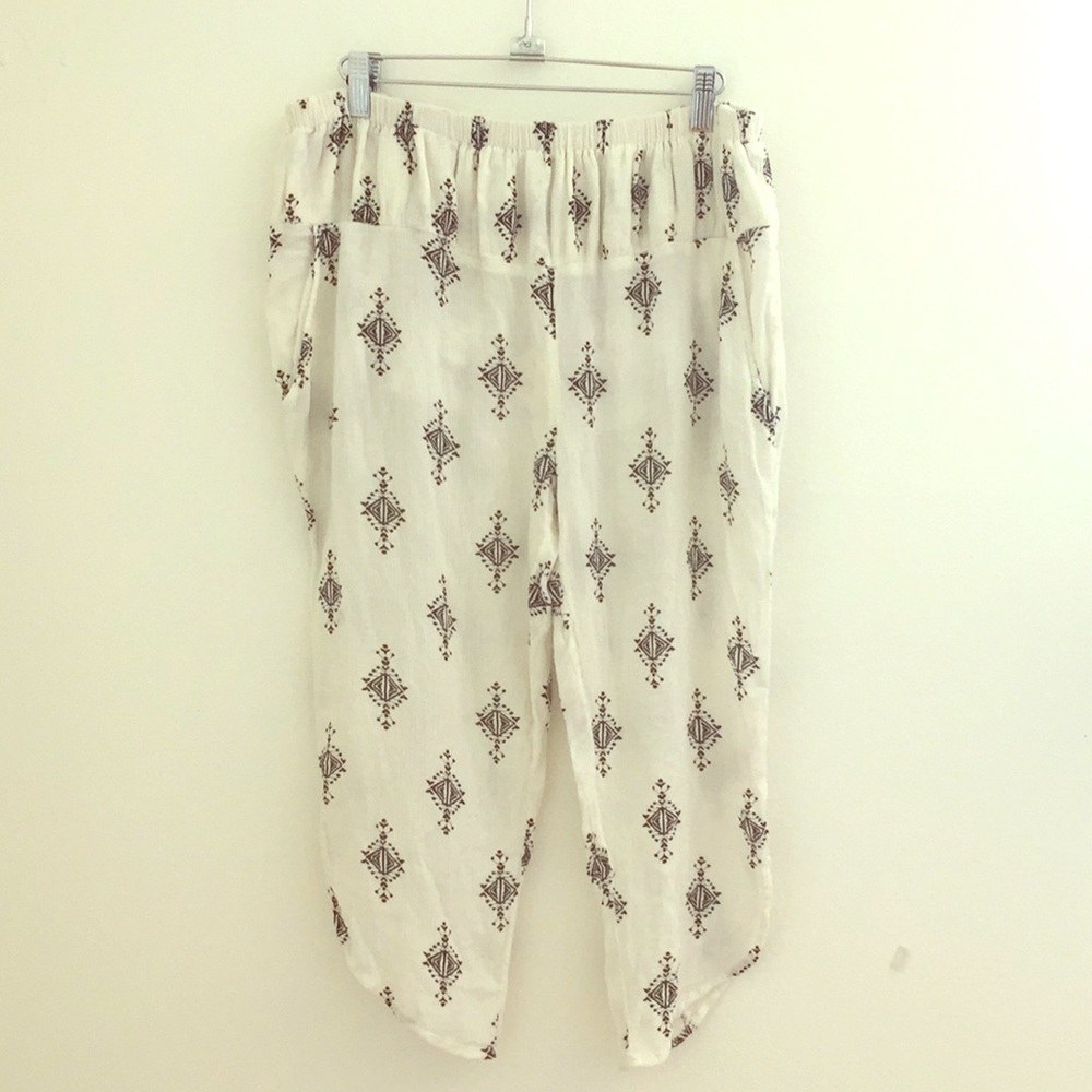 Free people rayon hippie boho pants Size XS